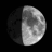 Moon age: 9 days, 11 hours, 57 minutes,70%